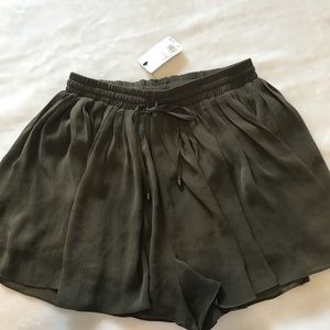 Green shorts